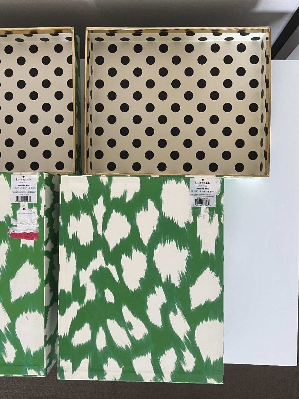 Kate Spade Decorative Storage Boxes (Set of 2) - Picture 8 of 8